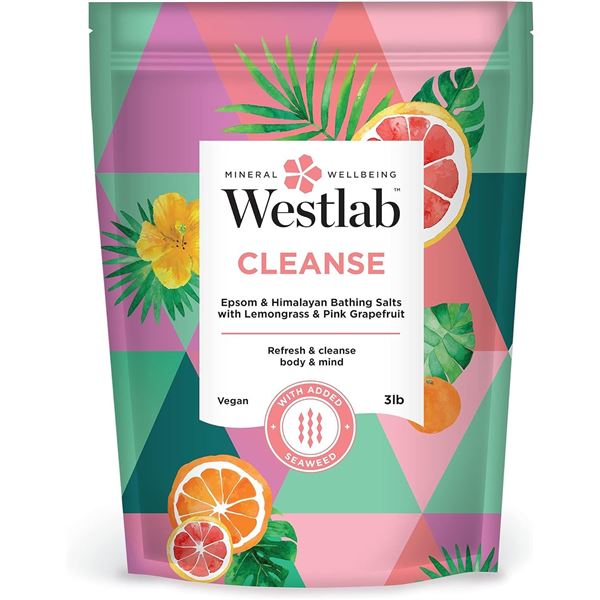 NEW WESTLAB CLEANSE AND REFRESH NATURAL BATH SALTS