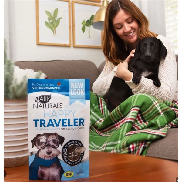 NEW ARK NATURALS HAPPY TRAVELER CALMING CHEWS