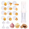 Image 1 : NEW EASY ELECTRIC COOKIE PRESS 17 PCS