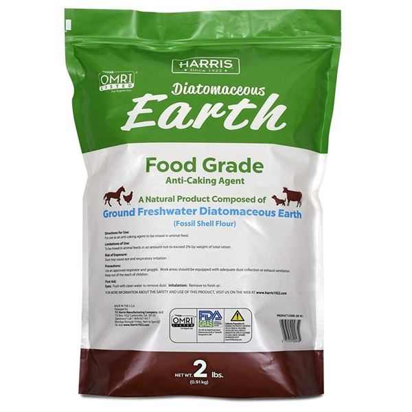 NEW 2LBS DIATOMACEOUS EARTH FOOD GRADE