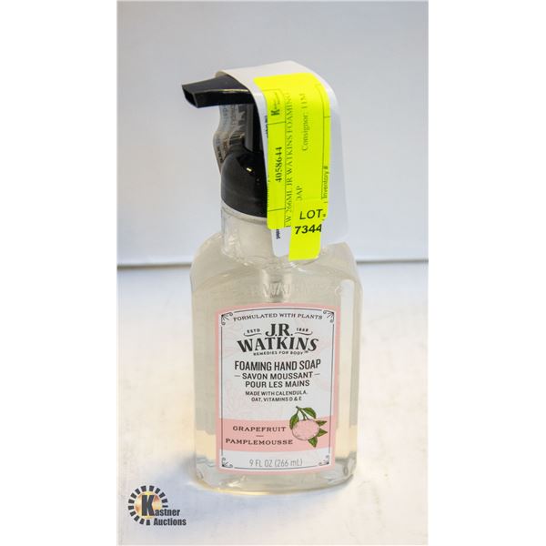 NEW 266ML JR WATKINS FOAMING HAND SOAP