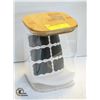 Image 1 : NEW GLASS FOOD/SPICE STORAGE CONTAINER WITH AIR