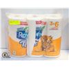 Image 1 : NEW TIGER STRONG 3 PACK OF TOILET PAPER