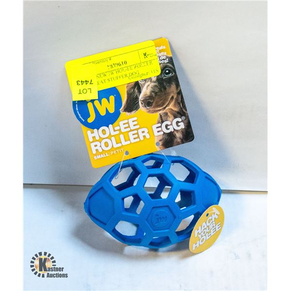 BRAND NEW JW HOL-EE ROLLER EGG TREAT STUFFER DOG