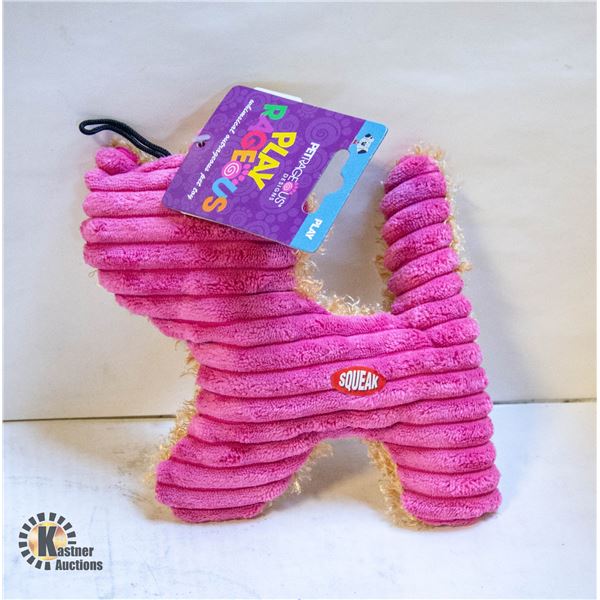 BRAND NEW PETRAGEOUS DESIGNS SQUEEKER DOG TOY