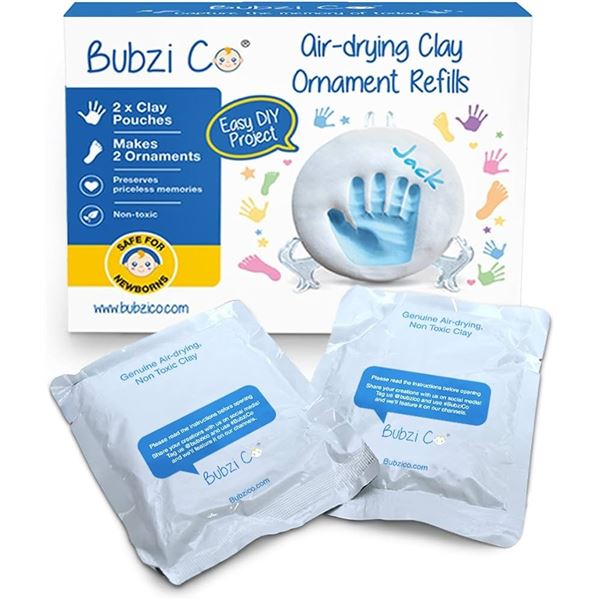 NEW BUBZI AIR-DRYING CLAY ORNAMENT REFILLS