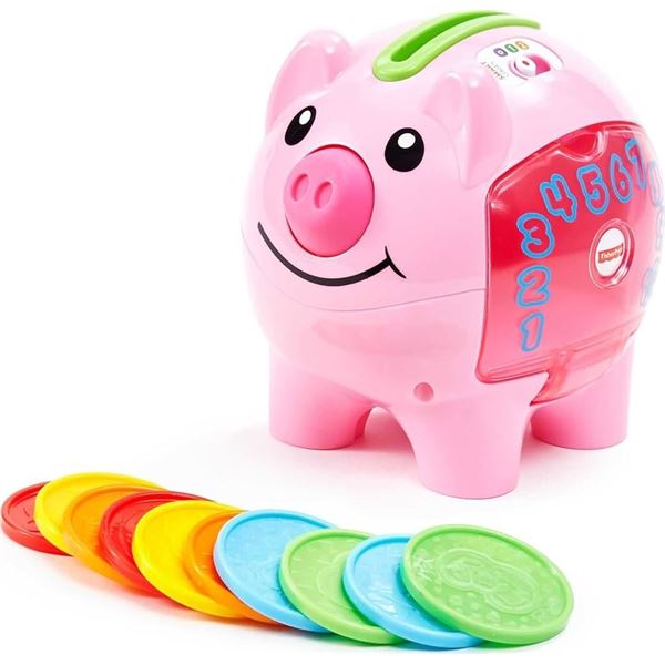 NEW WITH BOX FISHER PRICE SMART STAGES PIGGY BANK