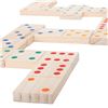 Image 1 : BRAND NEW HEY! PLAY! 80-WD0013 WOOD DOMINOE SET