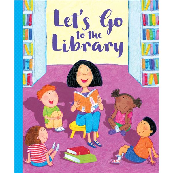 NEW LETS GO TO THE LIBRARY BY REBECCA GRAZULIUS