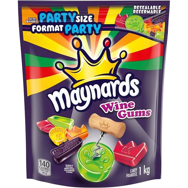 NEW 1KG MAYNARDS WINE GUMS