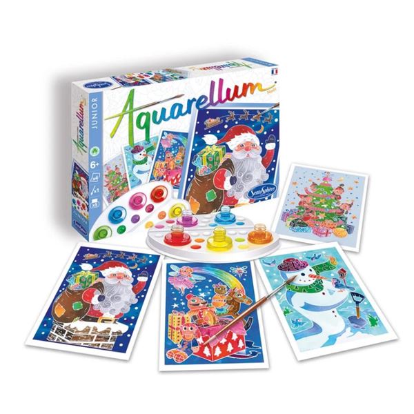 NEW AQUARELLUM JUNIOR - NOEL PAINTING KIT