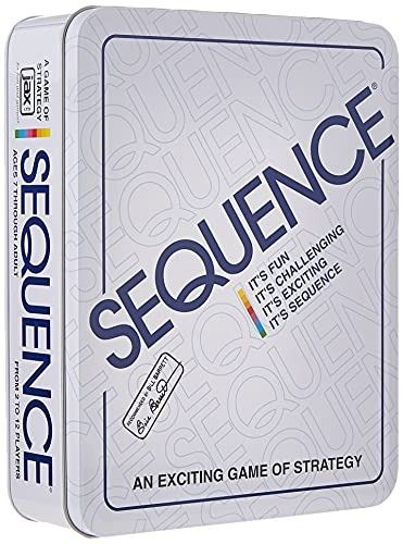 SEQUENCE CLASSIC BOARD GAME - TIN BOX