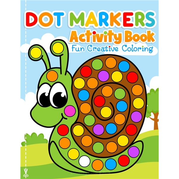 NEW DOT MARKERS ACTIVITY BOOK - FUN CREATIVE