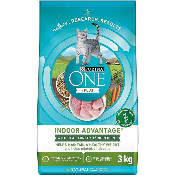 NEW 3KG PURINA ONE INDOOR ADVANTAGE CAT FOOD