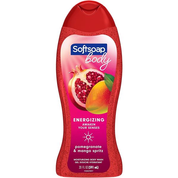 591ML SOFTSOAP ENERGIZING POMEGRANATE & MANGO