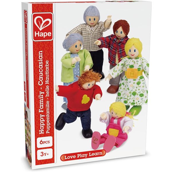 BRAND NEW HAPE DOLL FIGURES - HAPPY CAUCASIAN