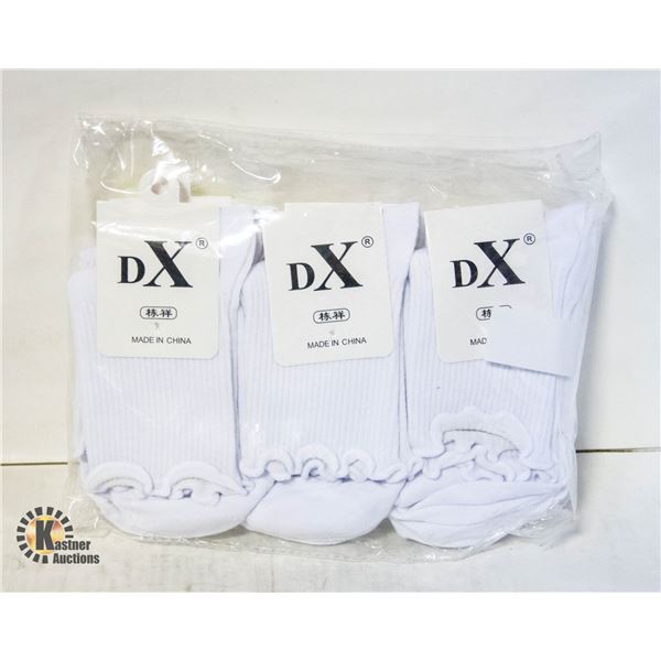 BRAND NEW 6 PACK OF DX WOMENS SZ 5-9 ANKLE SOCKS