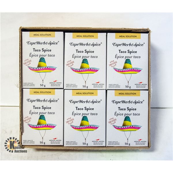 CASE OF 12 BOXES OF MEAL SOLUTION CAPE HERB &