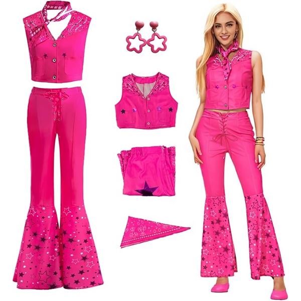 BRAND NEW ADULT 70/80'S WOMENS SMALL HIPPIE DISCO