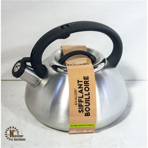 BRAND NEW PRIMULA 2.5QT AVALON WHISTLING KETTLE