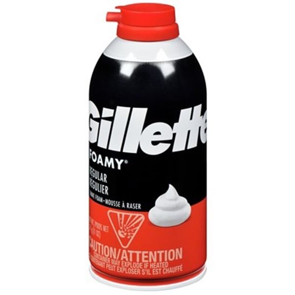 311G GILLETTE FOAMY REGULAR SHAVE FOAM