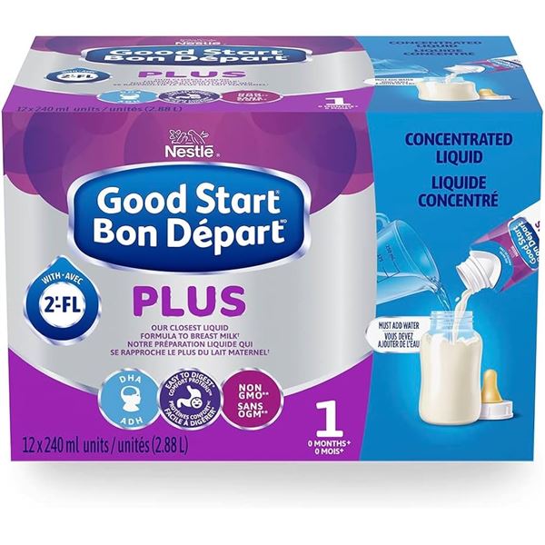 NEW 12 X 240ML GOOD START PLUS