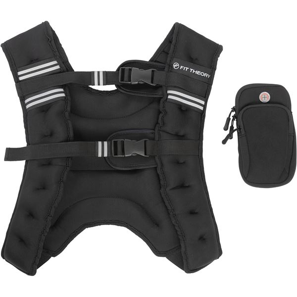 NEW FIT THEORY WEIGHTED VEST FOR TRAINING - 10LB