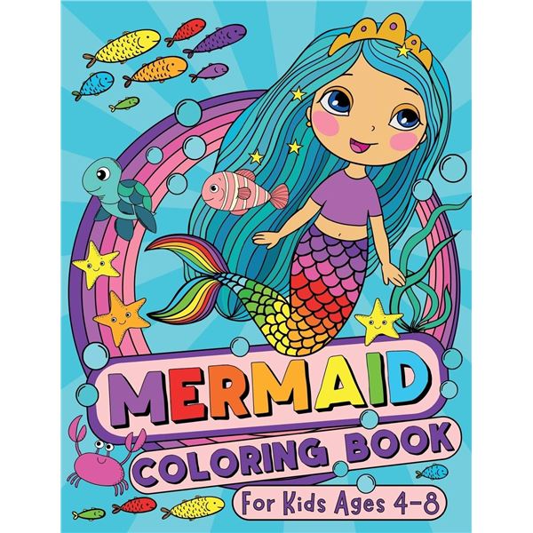 NEW MERMAID COLOURING BOOK