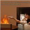 Image 4 : NEW REALISTIC FLAME EFFECT AROMATHERAPY MACHINE