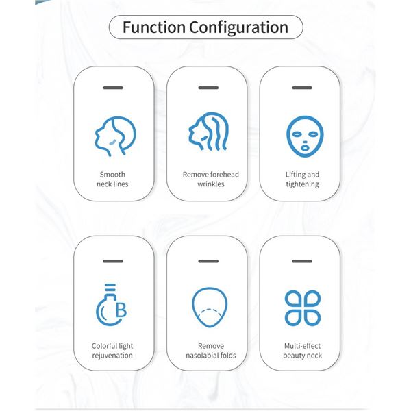 NEW PORTABLE HEAT THERAPY SKIN AND NECK MASSAGER