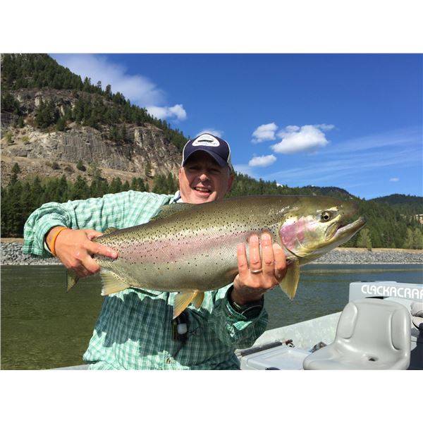 Day of fishing in Montana for 2 Anglers