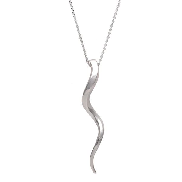 African Kudu Silver Necklace