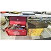 Image 1 : 3 ASSORTED TOOLBOXES WITH ASSORTED TOOL & HARDWARE CONTENTS