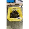 Image 2 : BIN OF CHAIN WITH HOOKS