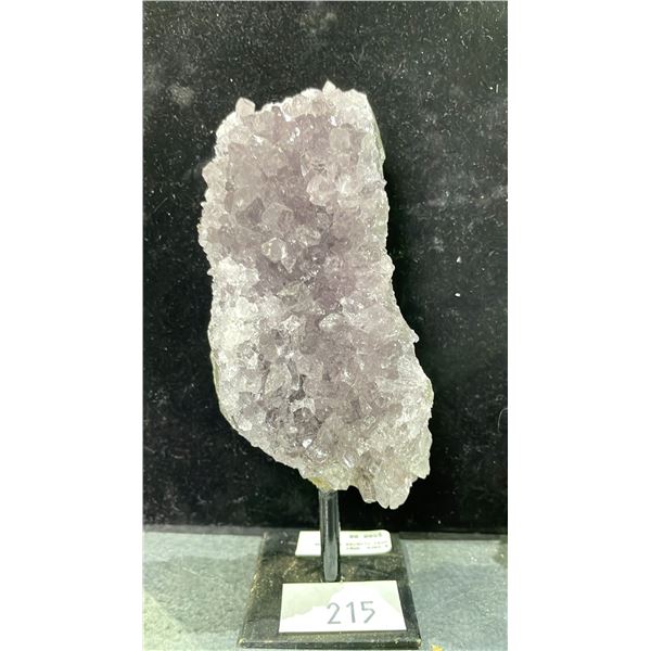 AMETHYST CLUSTER ON STAND APPROX 6" RETAIL $500