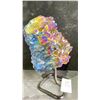 Image 2 : AMETHYST TITANIUM AURA APPROX 5" RETAIL $600