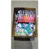 Image 2 : BOX OF ASSORTED ORAL CARE PRODUCTS INCLUDING; COLGATE SUPER FLEX BLACK MEDIUM TOOTHBRUSHES, PUR-EST