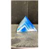 Image 2 : BLUE AGATE PYRAMID RETAIL $250