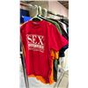 Image 2 : RACK OF ASSORTED CLOTHING INCLUDING; T-SHIRTS, SHORTS, SWEATERS AND MORE *RACK NOT INCLUDED*