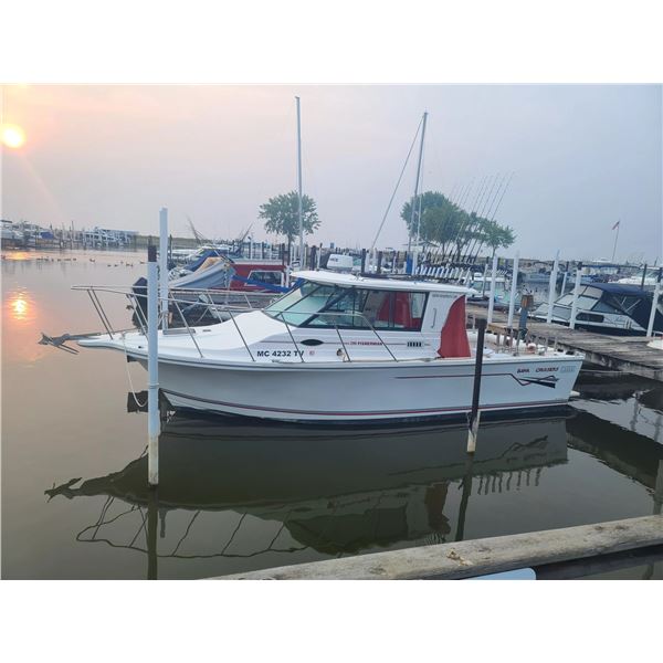 1 Day (5-6 hours) walleye trolling on Saginaw Bay for up to 4 Anglers OR 1 Day (5-6 hours) jigging f