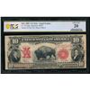 1901 $10 Bison Legal Tender Note PCGS 20