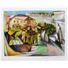 Picasso CAFE AT ROYAN Estate Signed Limited Edition Giclee