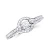 14KT White Gold 0.45ctw Diamond Ring