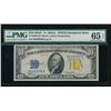 1934A $10 N Africa Silver Certificate PMG 65EPQ
