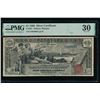 1896 $1 Educational Silver Certificate PMG 30