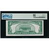 Image 2 : 1934B $5 Silver Certificate PMG 35