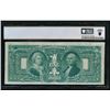 Image 2 : 1896 $1 Educational Silver Certificate PCGS 25