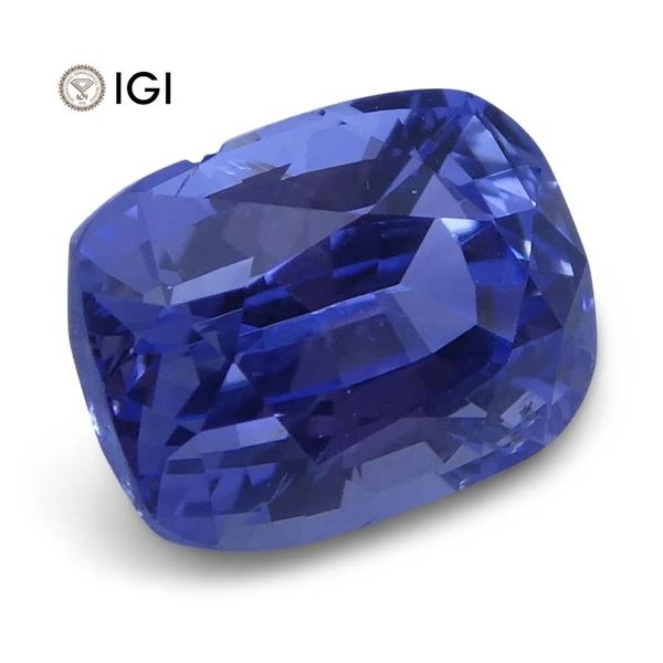 Elegant 1.52 Ct IGI Certified Natural Sapphire