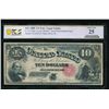 Image 1 : 1880 $10 Jackass Legal Tender Note PCGS 25