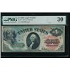 Image 1 : 1869 $1 Legal Tender Note PMG 30